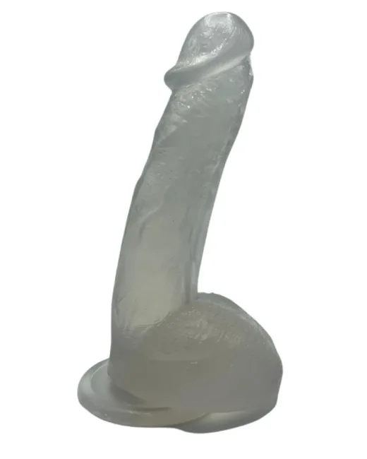 21,5 cm Beyaz Dildo – Medikal Silikon – 430 g