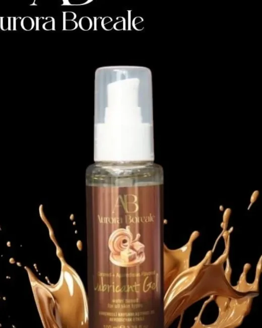 Aurora Boreale Karamel Aromalı Kayganlaştırıcı Jel 100 ml alternatif görünüm