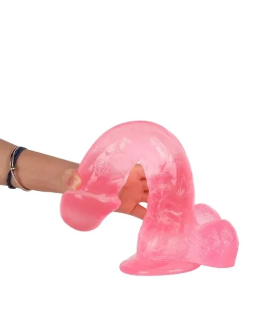 30 cm Pembe Dildo – Medikal Silikon – 55 cm Kalınlık
