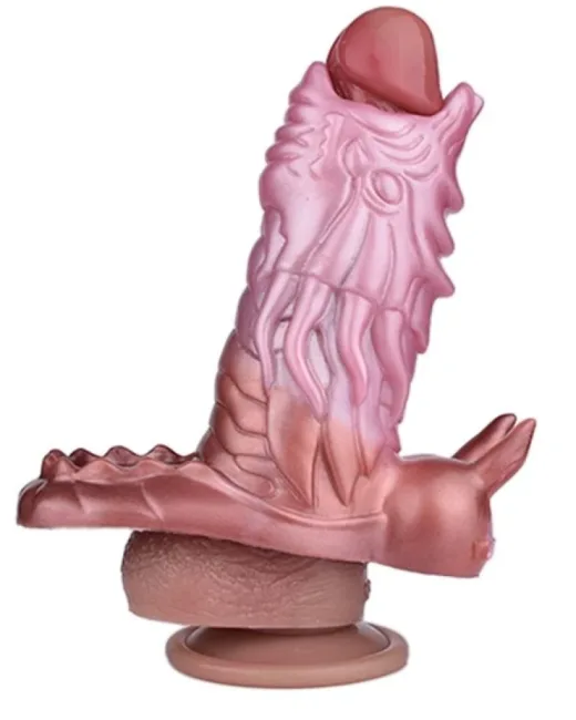 Yaratık Şeklinde Penis Kılıfı – Sarı