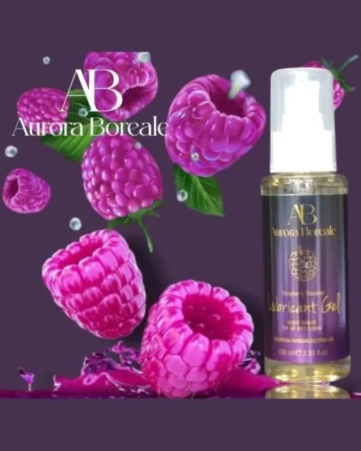 Aurora Boreale Franbuaz (Ahududu) Aromalı Kayganlaştırıcı Jel 100 ml alternatif görünüm