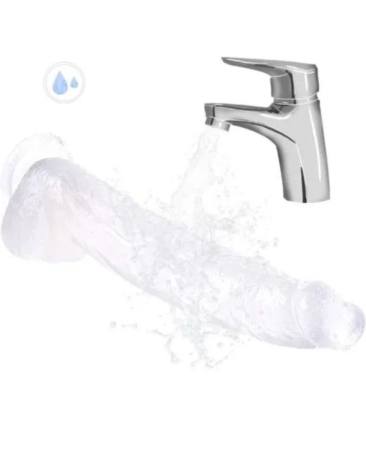 32 cm Beyaz Dildo – Medikal Silikon