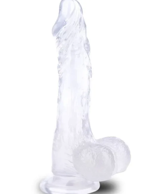 25,2 cm Beyaz Dildo – Medikal Silikon