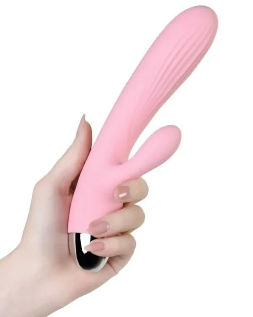 Jos Milly 40 ° Isıtmalı 20 cm Vibratör – Silikon, Şarjlı