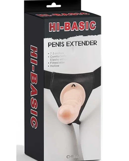Hi Basic Penis Extender İçi Boş Belden Bağlamalı – Ten Rengi – Silikon alternatif görünüm