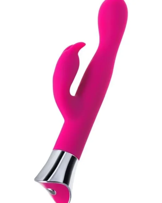 Jos Loly 21,6 cm Klitoral Uyarıcılı Pembe Vibratör – Silikon