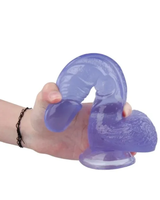 22,5 cm Mor Dildo – Medikal Silikon