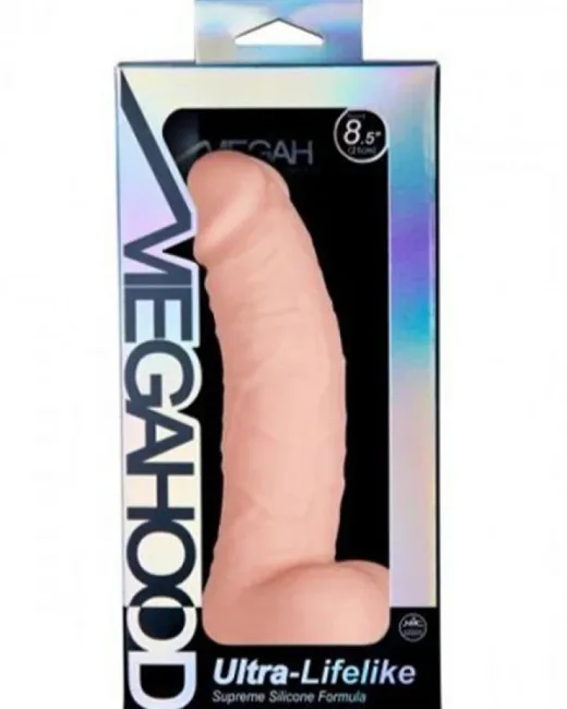 Megahood 21 cm Ultra Gerçekçi Dildo – Vantuzlu, Silikon alternatif görünüm