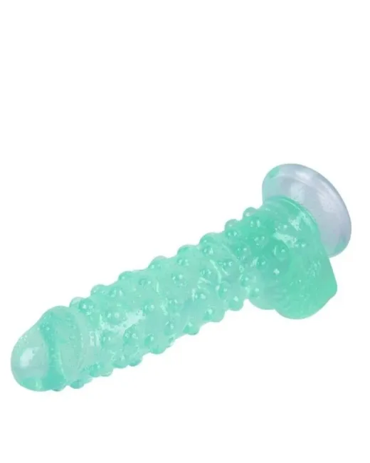 24 cm Yeşil Dildo – Medikal Silikon – 383 g