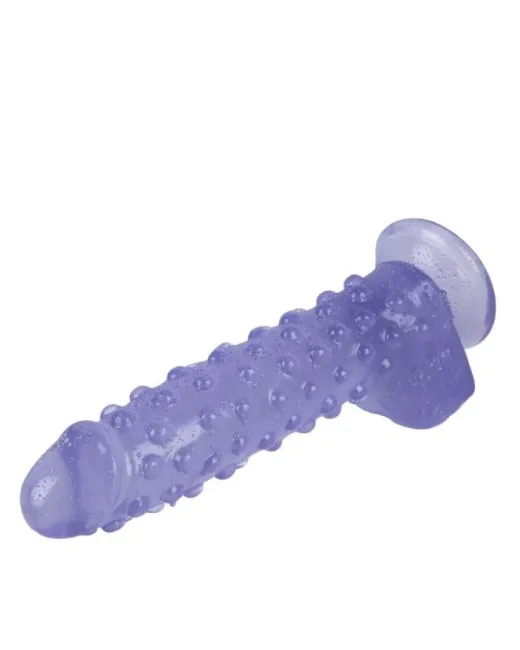 24 cm Mor Dildo – Medikal Silikon – 383 g
