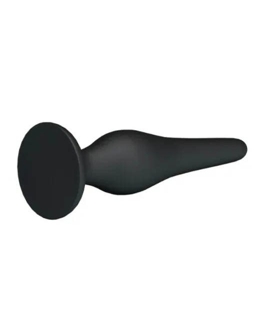 Siyah Silikon Anal Plug Seti