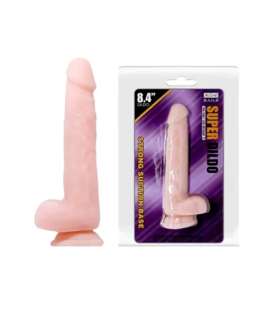 21 cm Realistik Penis Formlu Dildo – Vantuzlu