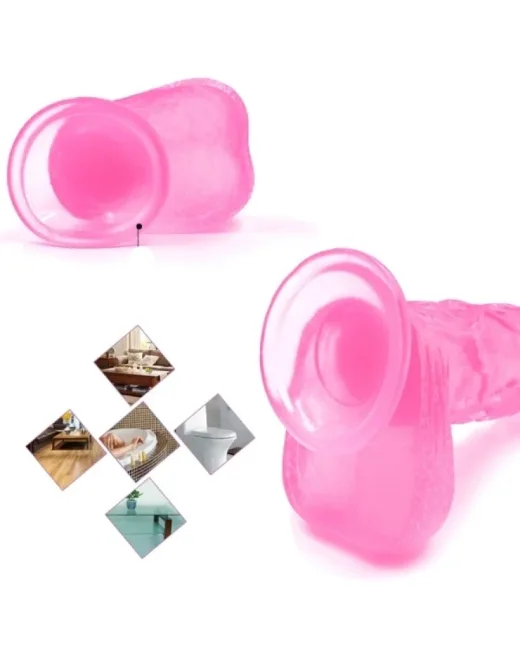 29,4 cm Pembe Realistik Dildo – Medikal Silikon