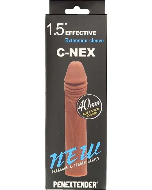 Penextender Ten Rengi Penis Kılıfı 17 cm alternatif görünüm