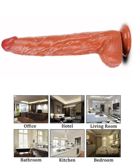 32 cm Melez Dildo – Medikal Silikon