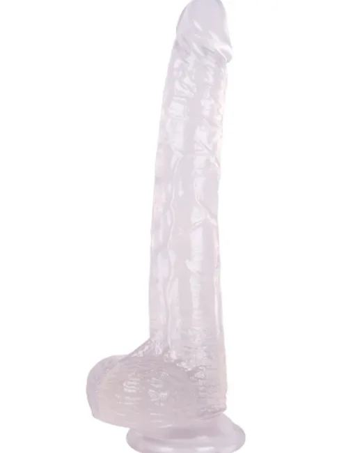 29,5 cm Beyaz Realistik Dildo – Medikal Silikon