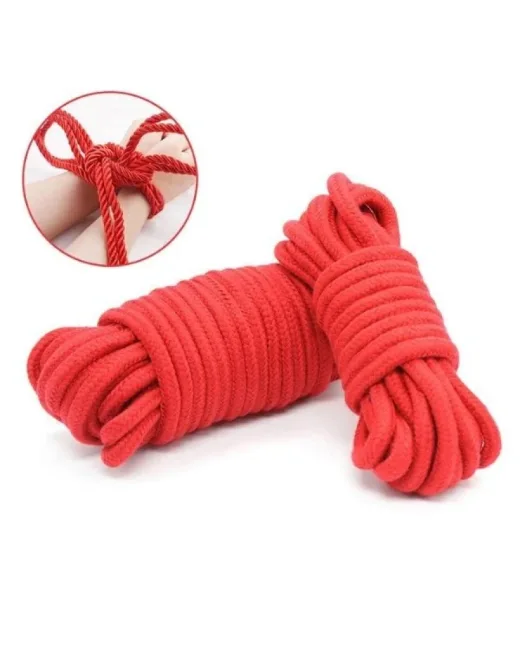 bondage BDSM Renkli Halat 10m