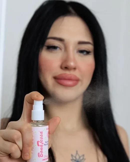 BonaTessa – Peony Kadınlara özel, Alkolsüz, Dış Genital Bölge (Vulva) Parfümü – Beyaz