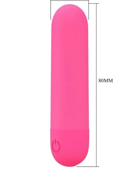 Stefan Mini Massager Bullet Vibratör Kırmızı – Silikon, Şarjlı alternatif görünüm
