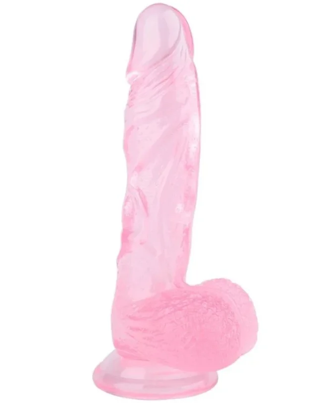 22,5 cm Pembe Dildo – Medikal Silikon