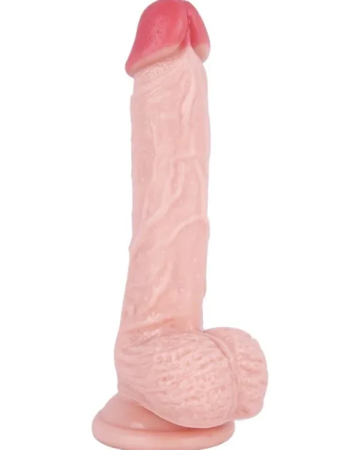 Ten Rengi 22 cm dildo – Sıvı Silikon alternatif görünüm