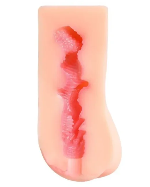 Juicy Pussy Mastürbatör Realistik, Young Vajina, TPR, Ten Rengi, 14,5 cm 18 Years