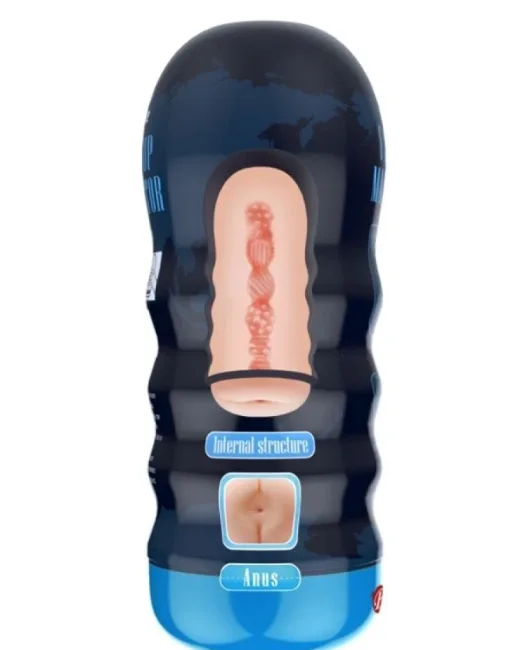 18 cm Gerçekçi Doku Realistik Suni Anal Mastürbatör – TPE alternatif görünüm