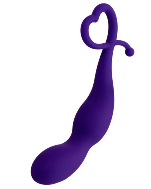 Wlap Anal Plug mor 16 cm – Silikon