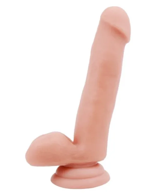 Philander 18 cm Kıkırdaklı Gerçekçi Dildo – Medikal Silikon