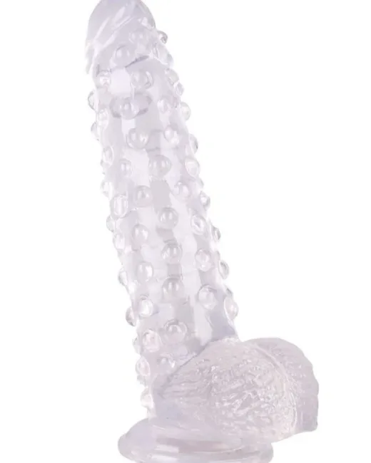 24 cm Beyaz Dildo – Medikal Silikon – 383 g