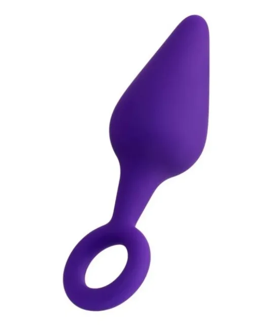Bung Anal Plug Mor 11,5 cm – Silikon