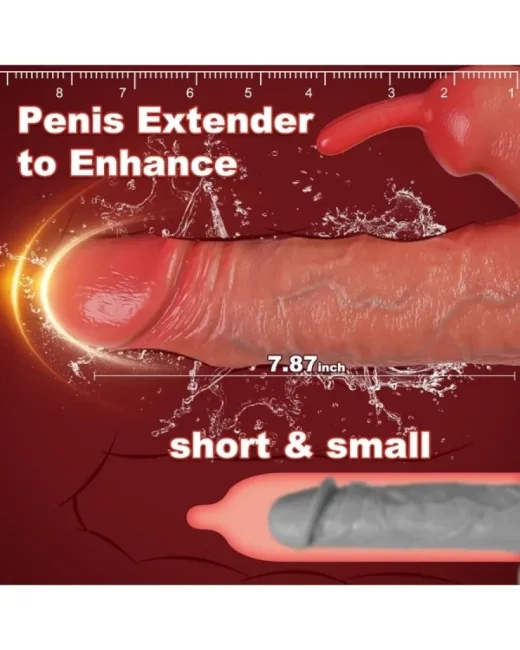 Uzaktan Kumandalı Tavşan Penis Kılıfı – TPE alternatif görünüm