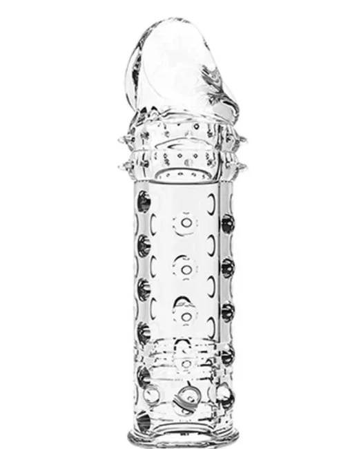 Penextender Tırtıklı Saydam Penis Kılıfı 16,3 cm