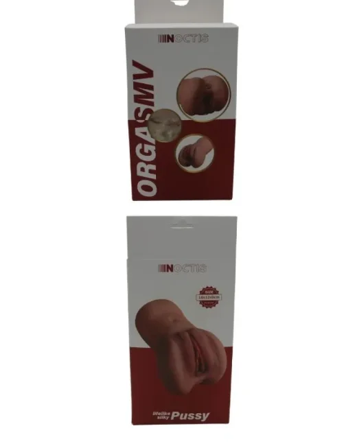 720 gr Ultra Gerçekçi Çift Girişli Suni Vajina Mastürbatörü