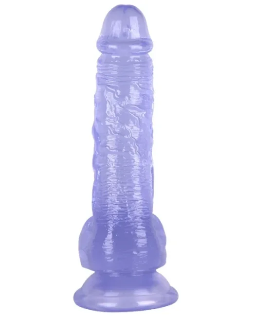 Mavi 20 cm Realistik Dildo – Medikal Silikon