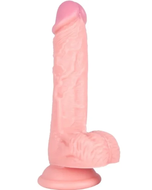 Ten Rengi Realistik Dildo – Medikal Silikon – Tasarım 2