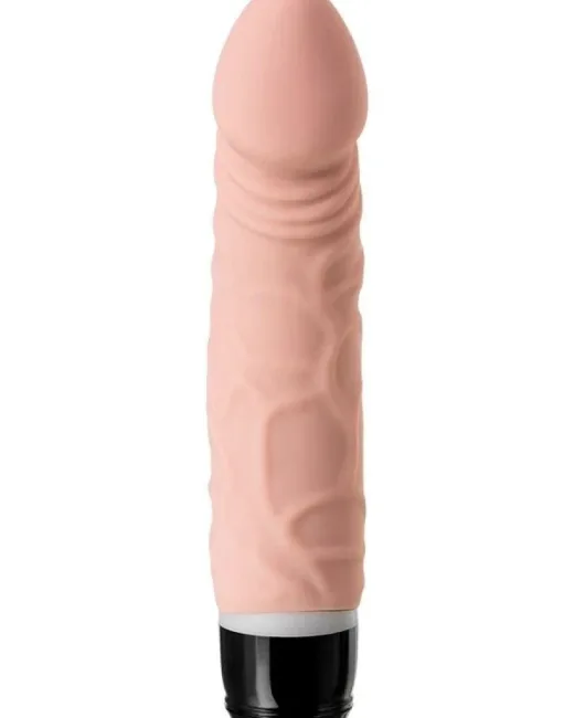 Bolv Realistik Ten Rengi Vibratör Rengi 19,3 cm – Silikon – Tasarım 02 alternatif görünüm