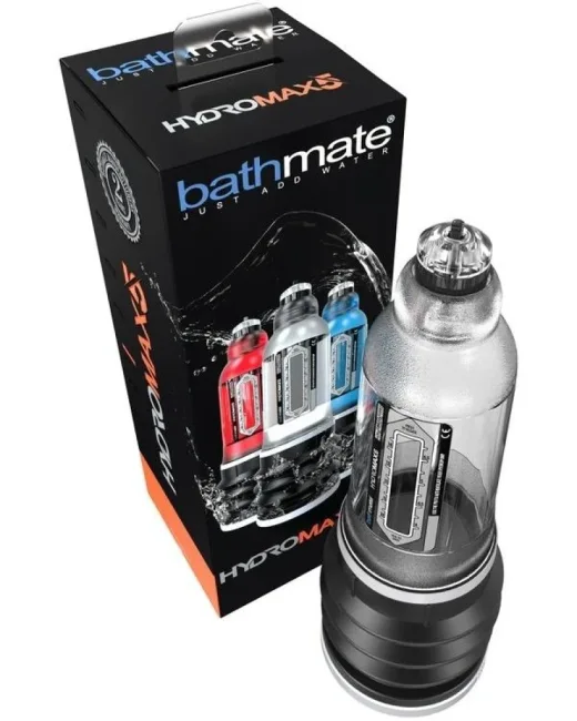 Bathmate HYDROMAX5 Penis Pompası – Hissedilir Damarlı
