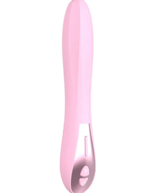 Xuanai Özel Kabartmalı Şarjlı Vibratör – Pembe – Tasarım 02