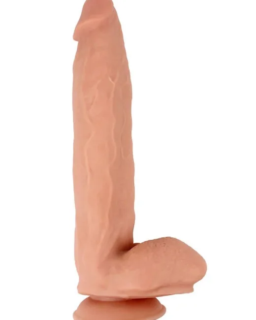 Cal-King Dicks Well-Endowed Beau Büyük Dildo – 29,5 cm Ten Rengi – Hissedilir Damarlı, Vantuzlu