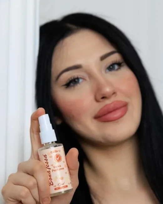 BonaTessa – Peony Kadınlara özel, Alkolsüz, Dış Genital Bölge (Vulva) Parfümü – Tasarım 02