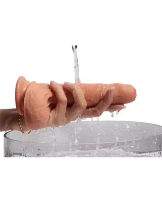 Sünnetsiz 18 cm Dildo