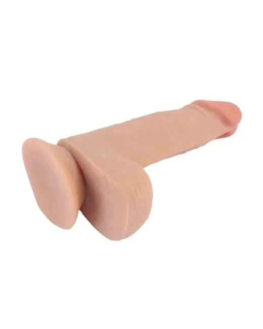 Dick Beats 18 cm Kıkırdaklı Gerçekçi Dildo – Medikal Silikon