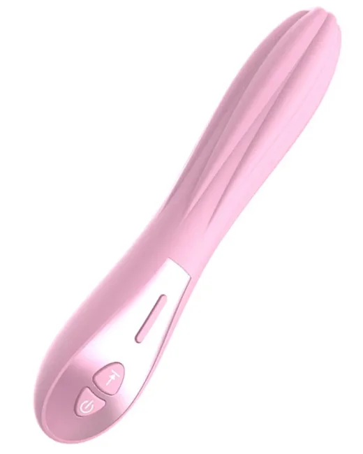 Xuanai Özel Kabartmalı Şarjlı Vibratör – Pembe – Tasarım 01