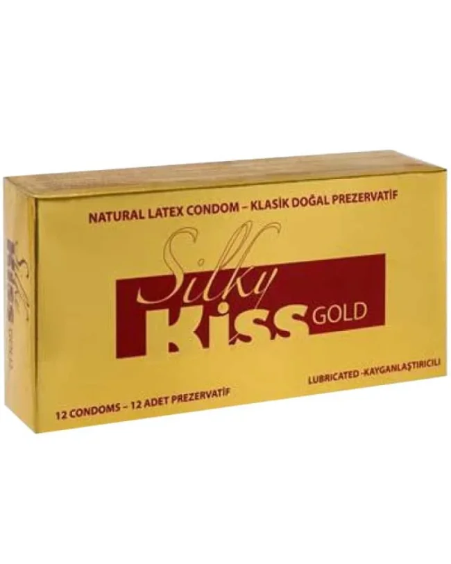 Silky Kiss Gold Kayganlaştırıcılı Prezervatif