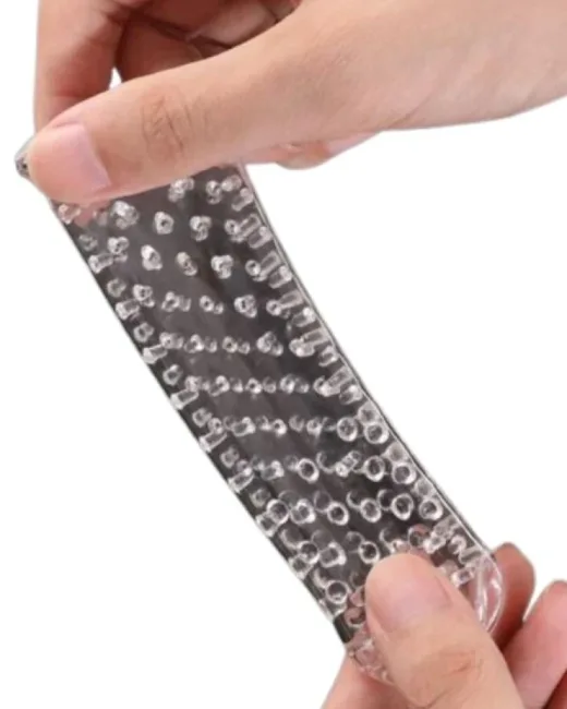 Saydam Tırtıklı Penis Kılıfı alternatif görünüm