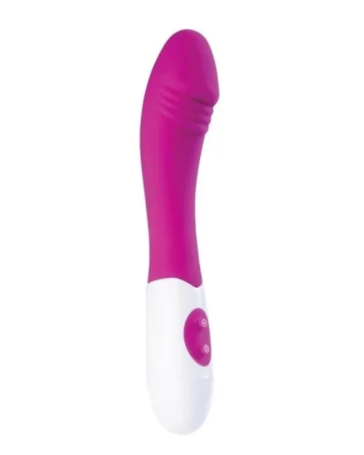 Una Vibratör silikon pembe 19,8 cm alternatif görünüm