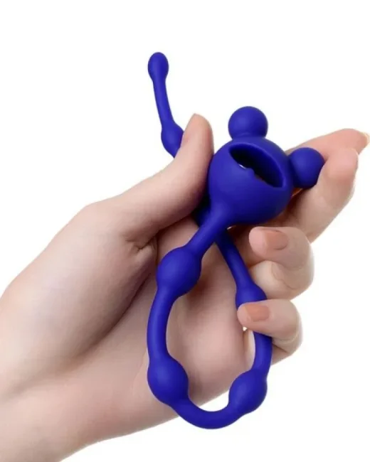 Froggy anal Zinciri silikon mavi 27,4 cm alternatif görünüm