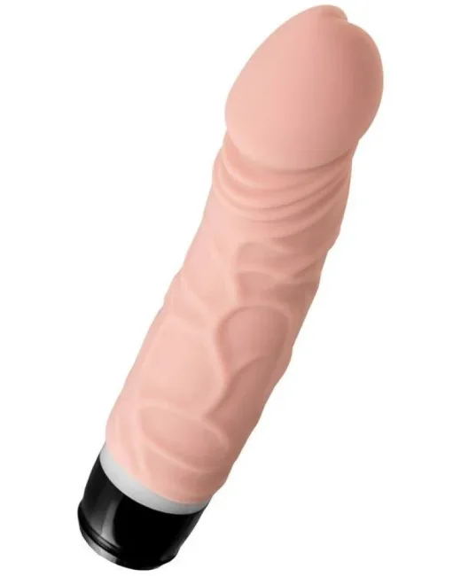 Bolv Realistik Ten Rengi Vibratör Rengi 19,3 cm – Silikon – Tasarım 02