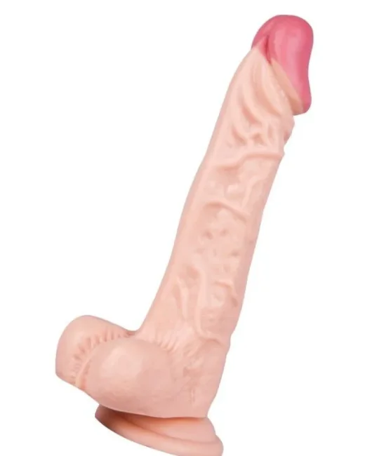 27 cm Realistik Dildo – Medikal Silikon – 5,5 cm Kalınlık alternatif görünüm